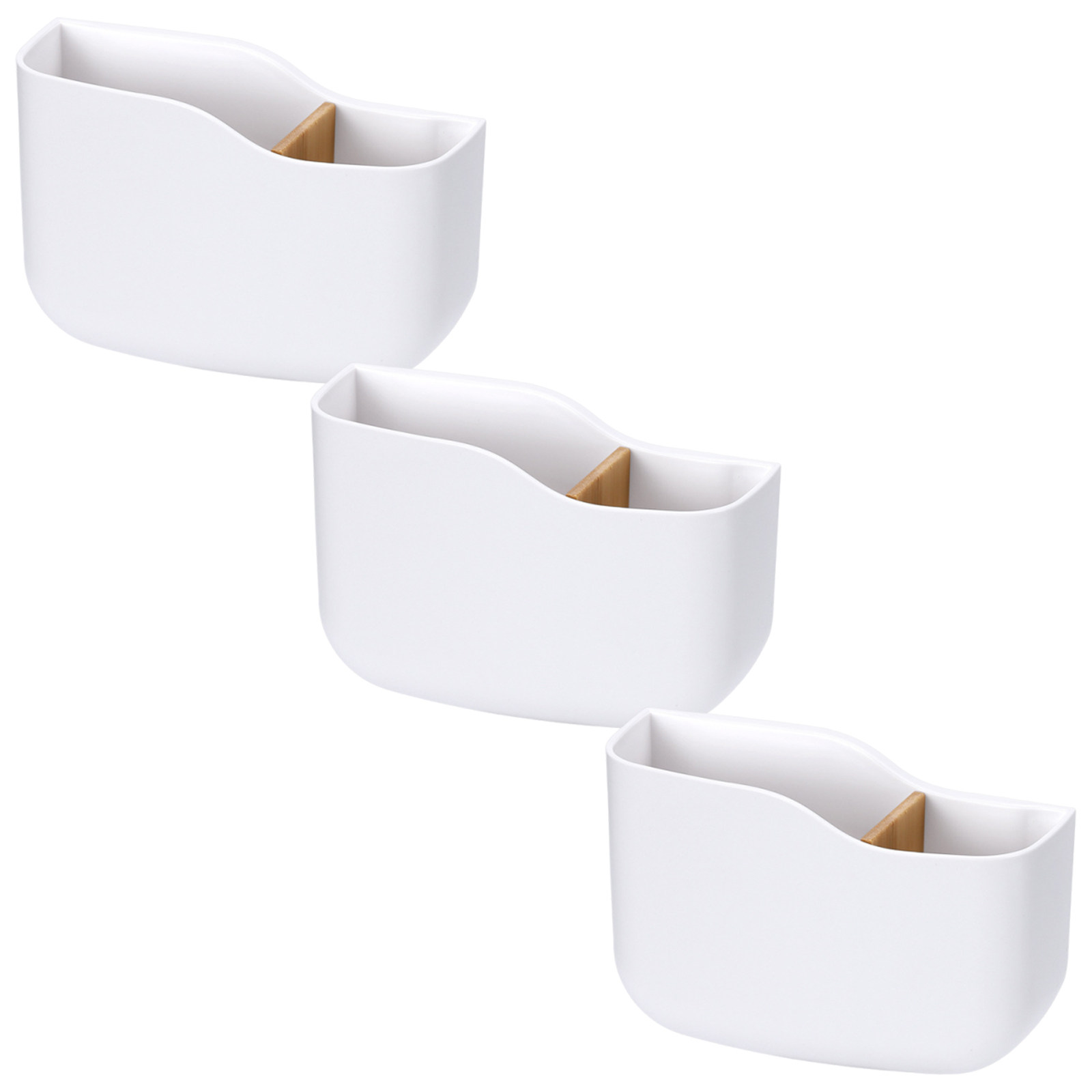 Food Storage Dividers - 3Pcs Remote Control Holder Wall Mount
