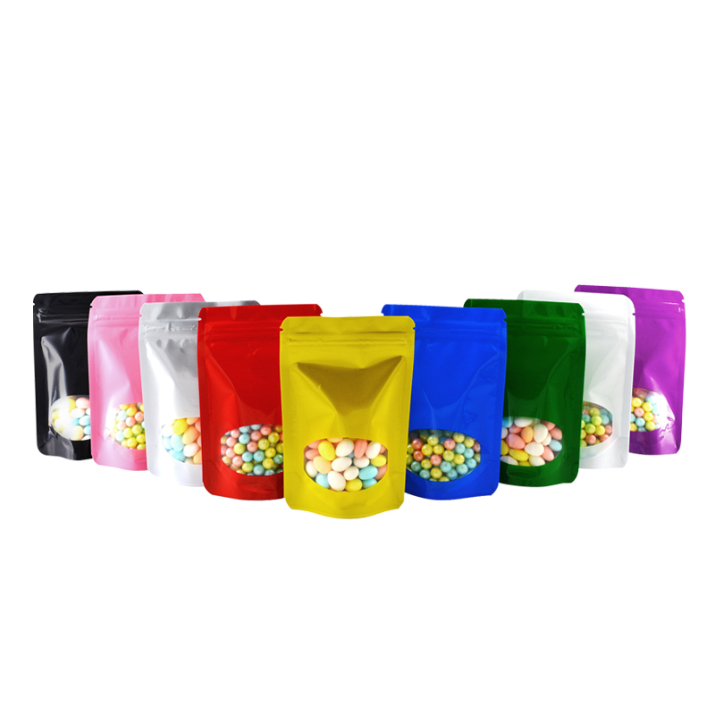 Ziploc Food Storage - 100 Pcs Colored Aluminum Foil Stand