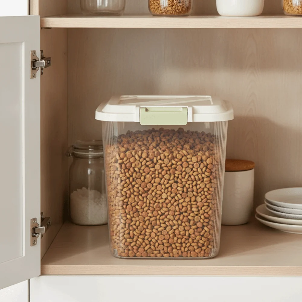 Food Storage With Wheels - Durable Insect Proof Rice Storage Box