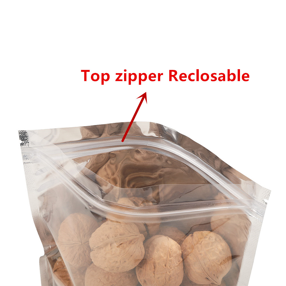 100pcs One Side Transparent Al - Ziploc Food Storage ulasan dan harga