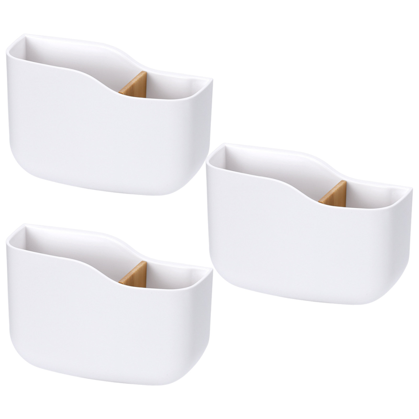 3Pcs Remote Control Holder Wal - Food Storage Dividers ulasan dan harga