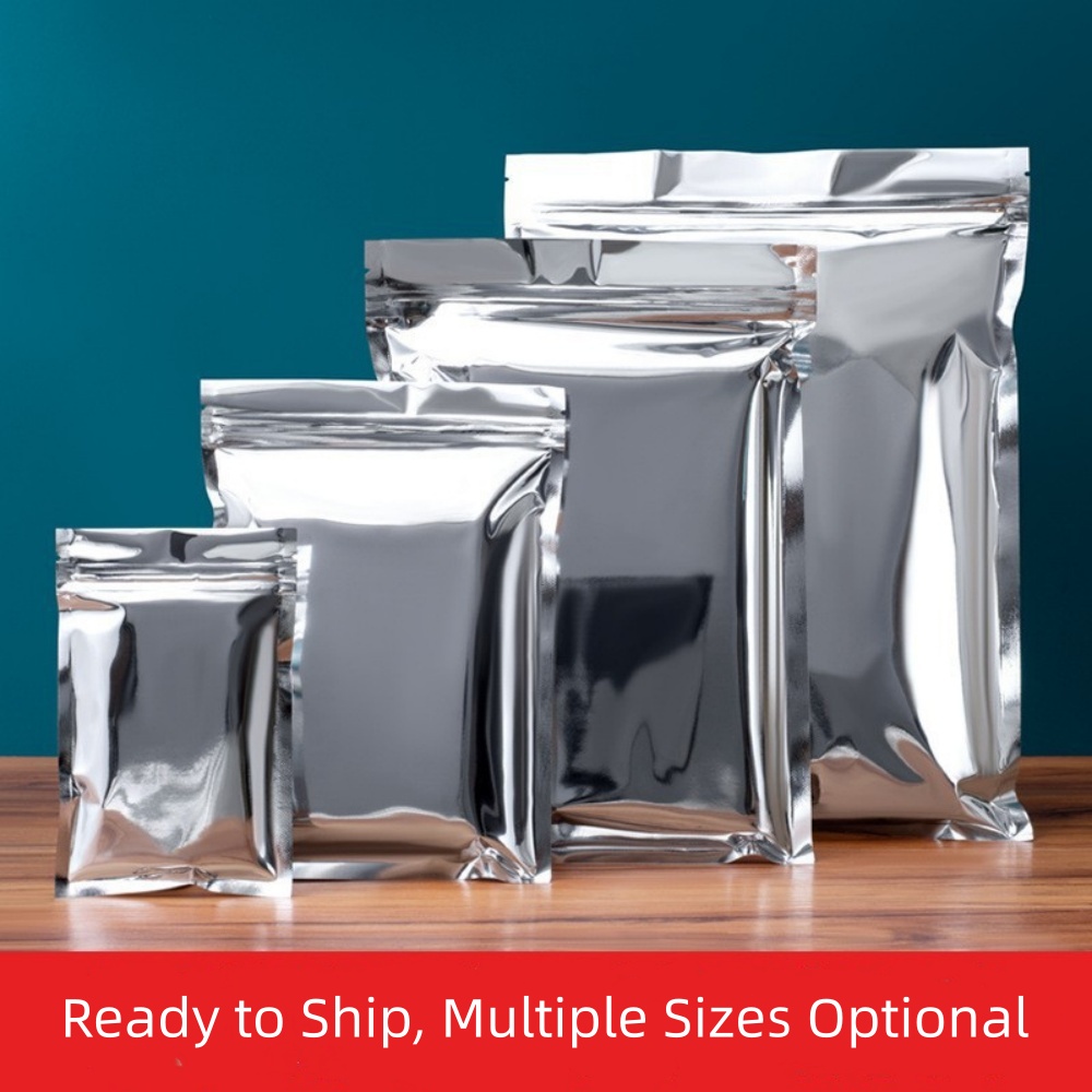 Shinny Silver Aluminizing Foil - Ziploc Food Storage ulasan dan harga