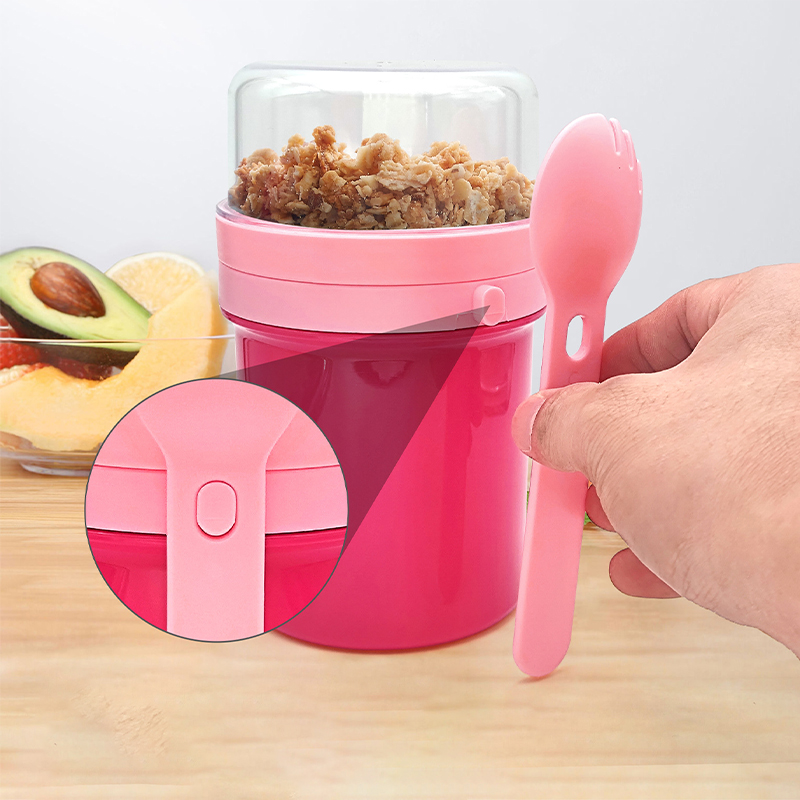 Portable Double Layer Overnigh - Food Storage Heat ulasan dan harga