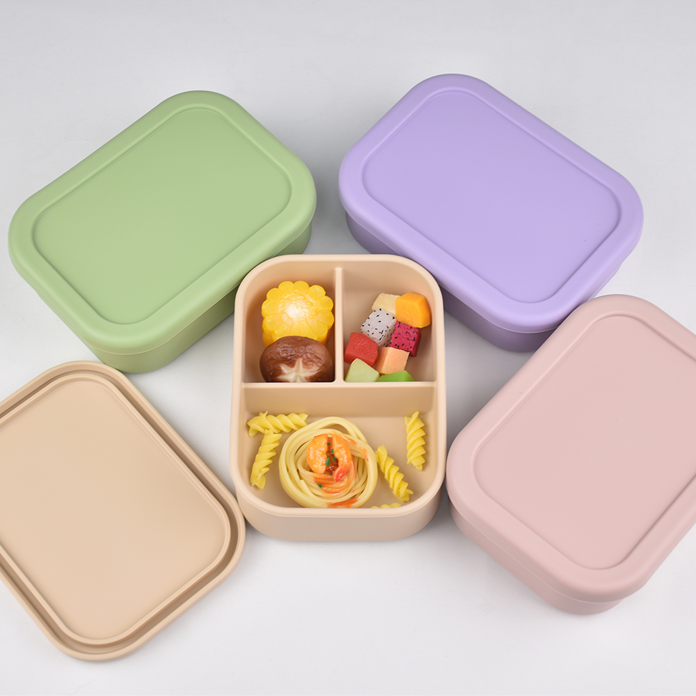 3-Compartment Food Grade Silic - Food Storage 1 Year ulasan dan harga
