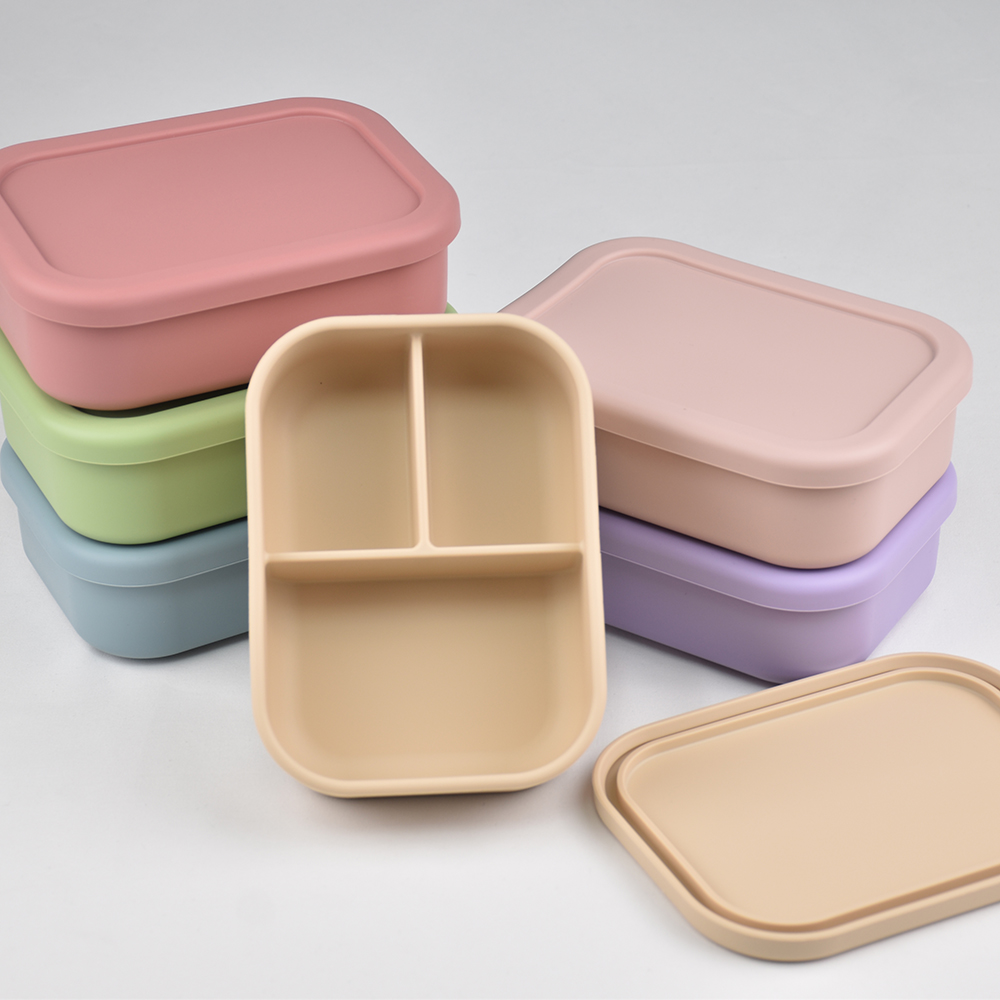 3-Compartment Food Grade Silic - Food Storage 1 Year ulasan dan harga