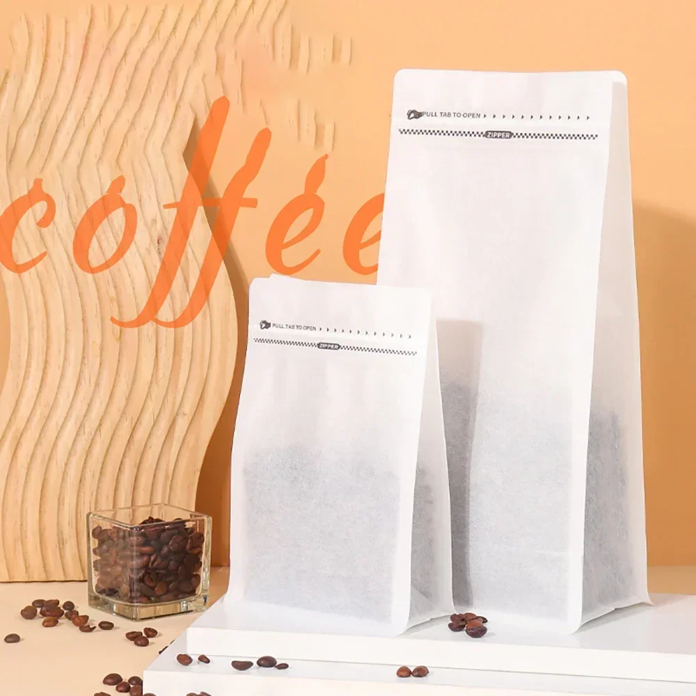 50pcs Biodegradable Coffee Bag - Ziploc Food Storage ulasan dan harga