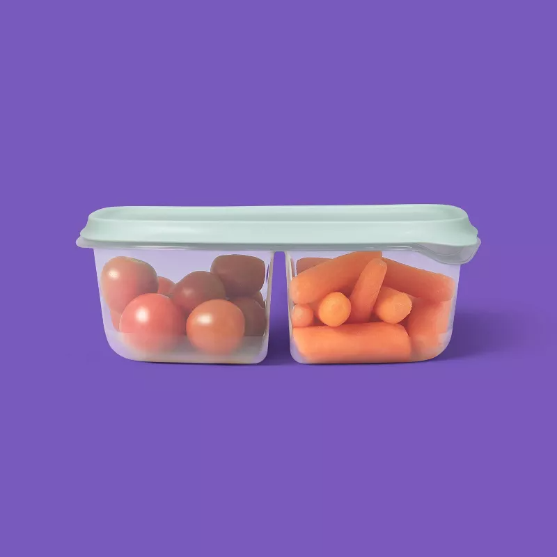 3 Pack Divided Rectangle Food  - Food Storage Dividers ulasan dan harga