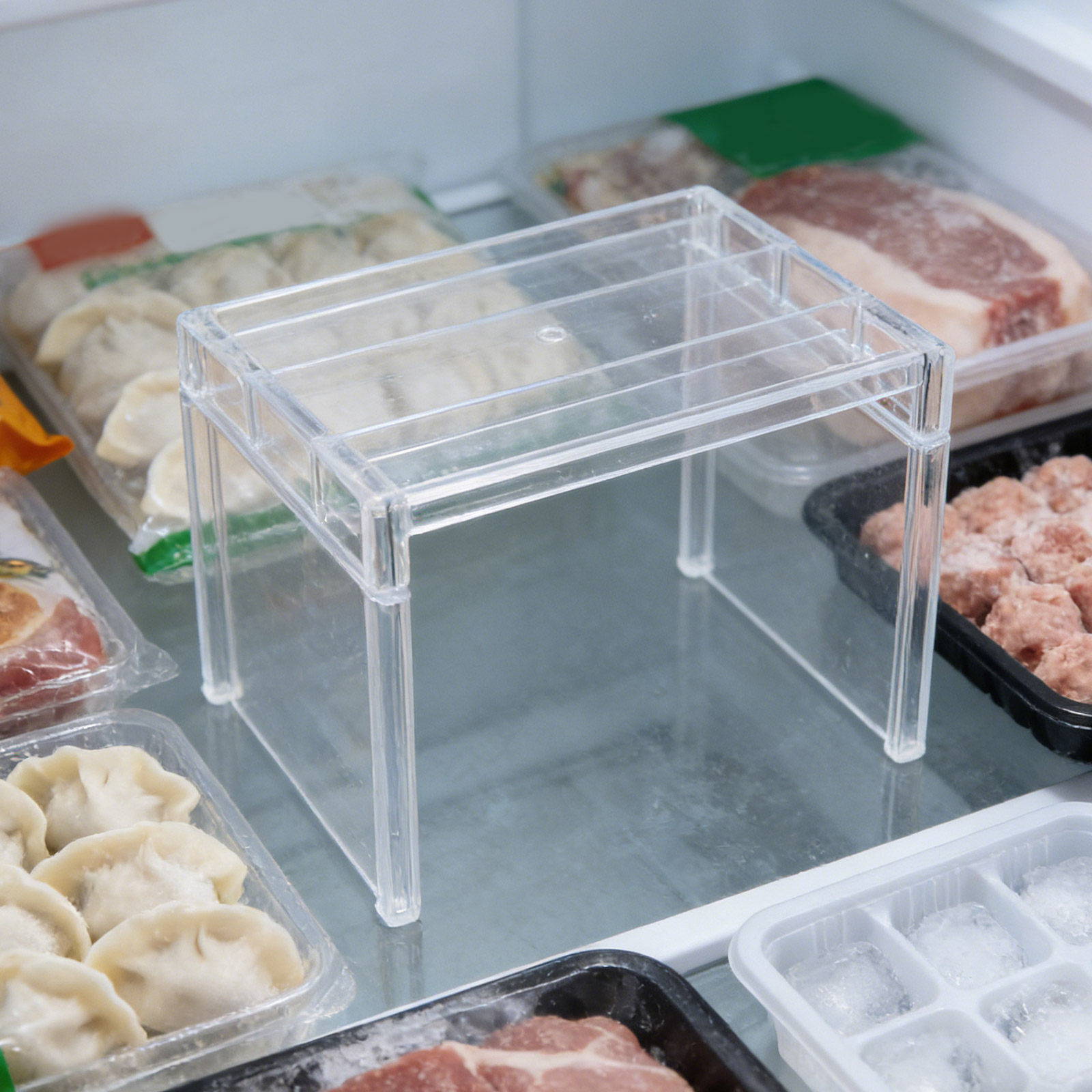 2Pcs Refrigerator Organizer Sh - Food Storage Dividers ulasan dan harga