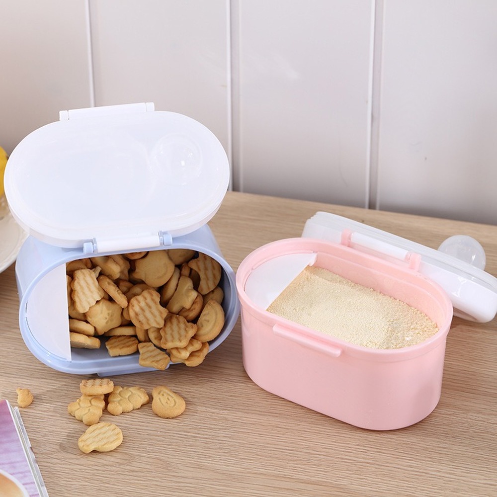Baby Milk Powder Container Box - Food Storage 1 Year ulasan dan harga