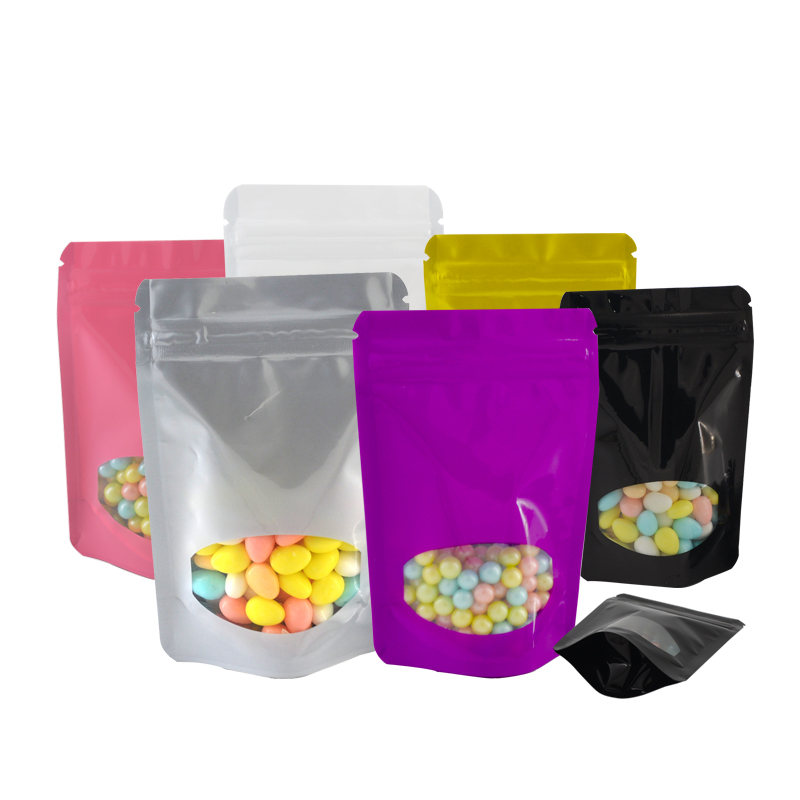 100 Pcs Colored Aluminum Foil  - Ziploc Food Storage ulasan dan harga
