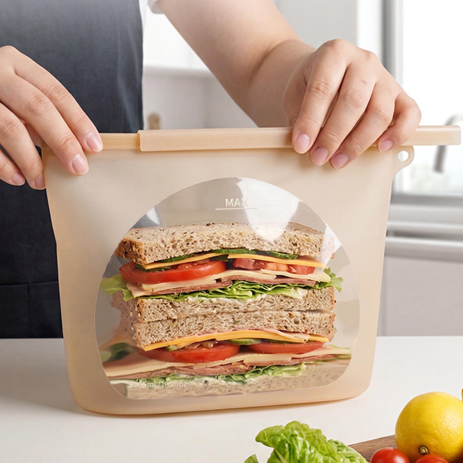 Silicone Food Storage Bags 100 - Ziploc Food Storage ulasan dan harga
