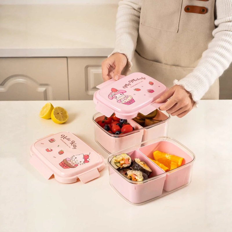 Hello Kitty Kuromi Food Storag - Food Storage Dividers ulasan dan harga