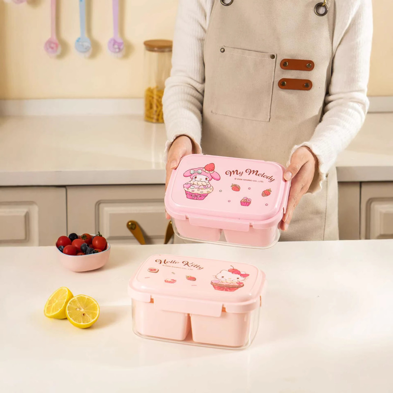 Hello Kitty Kuromi Food Storag - Food Storage Dividers ulasan dan harga
