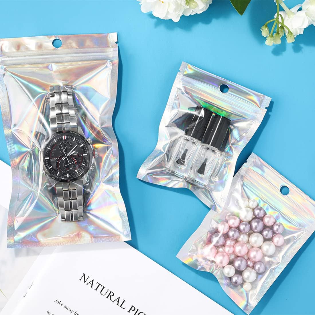 50/10PCS Laser Sealing Bags Pl - Ziploc Food Storage ulasan dan harga