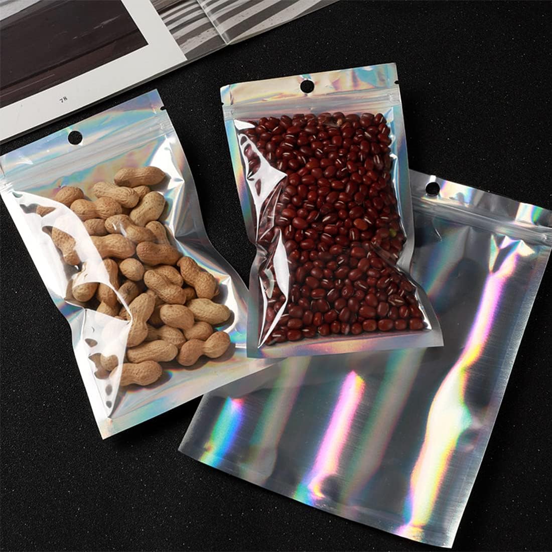 50/10PCS Laser Sealing Bags Pl - Ziploc Food Storage ulasan dan harga