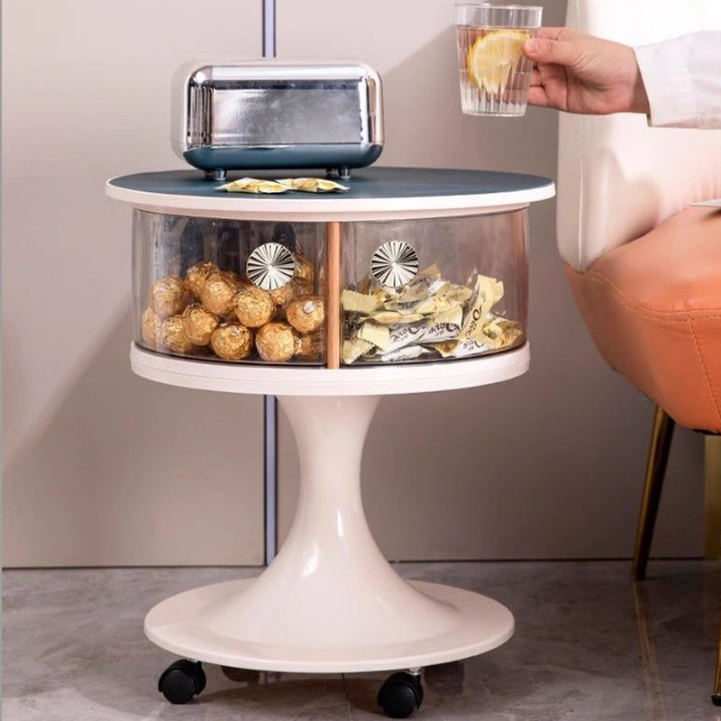 Nordic Coffee Tables Removable - Food Storage With Wheels ulasan dan harga