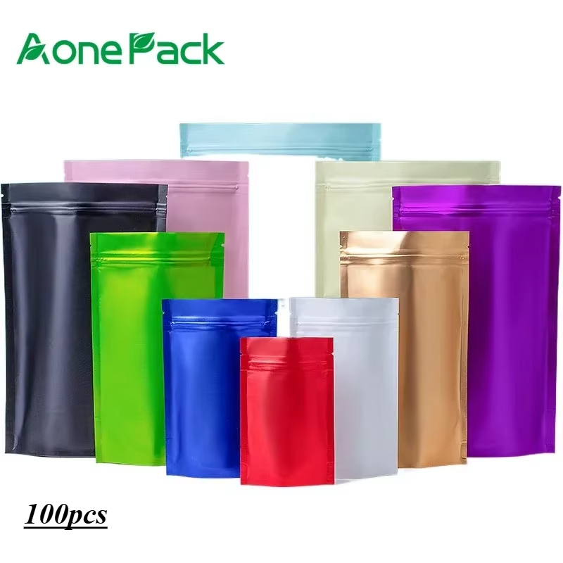 100pcs Custom Matt Finished Se - Ziploc Food Storage ulasan dan harga