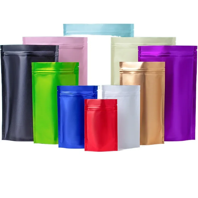 100pcs Custom Matt Finished Se - Ziploc Food Storage ulasan dan harga