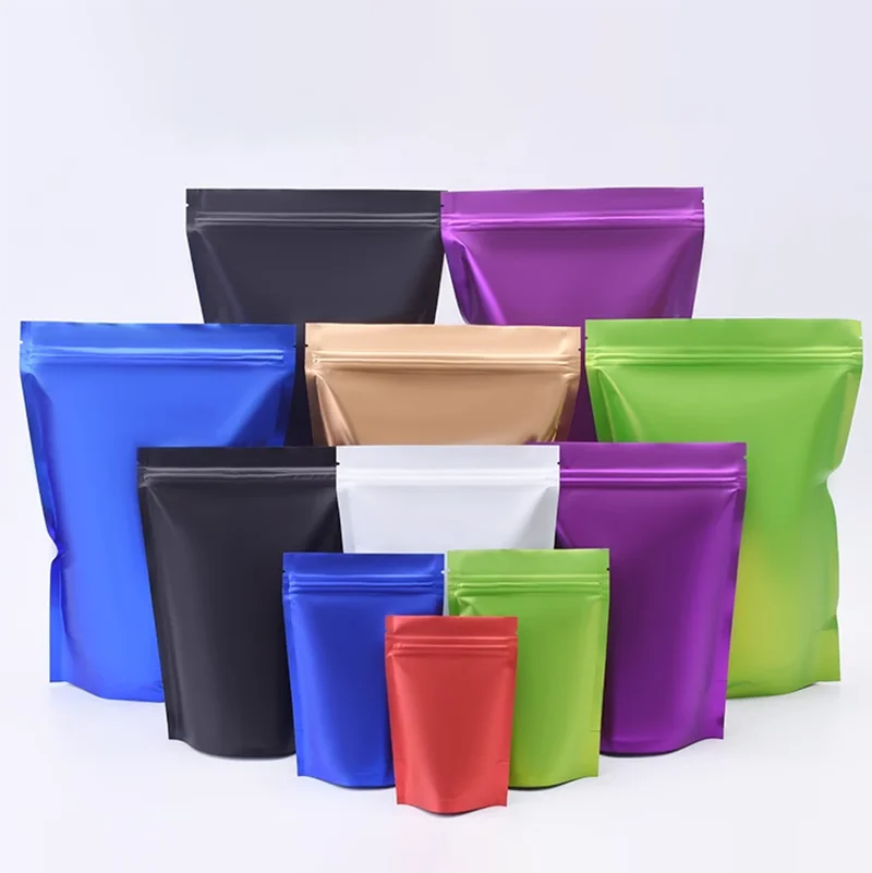 100pcs Custom Matt Finished Se - Ziploc Food Storage ulasan dan harga