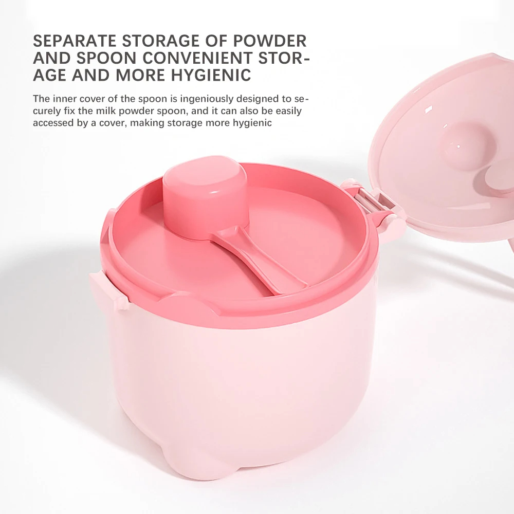 Baby Formula Dispenser with Di - Food Storage Dividers ulasan dan harga