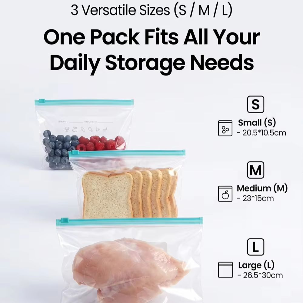 Zip Lock Food Storage Bags Thi - Ziploc Food Storage ulasan dan harga