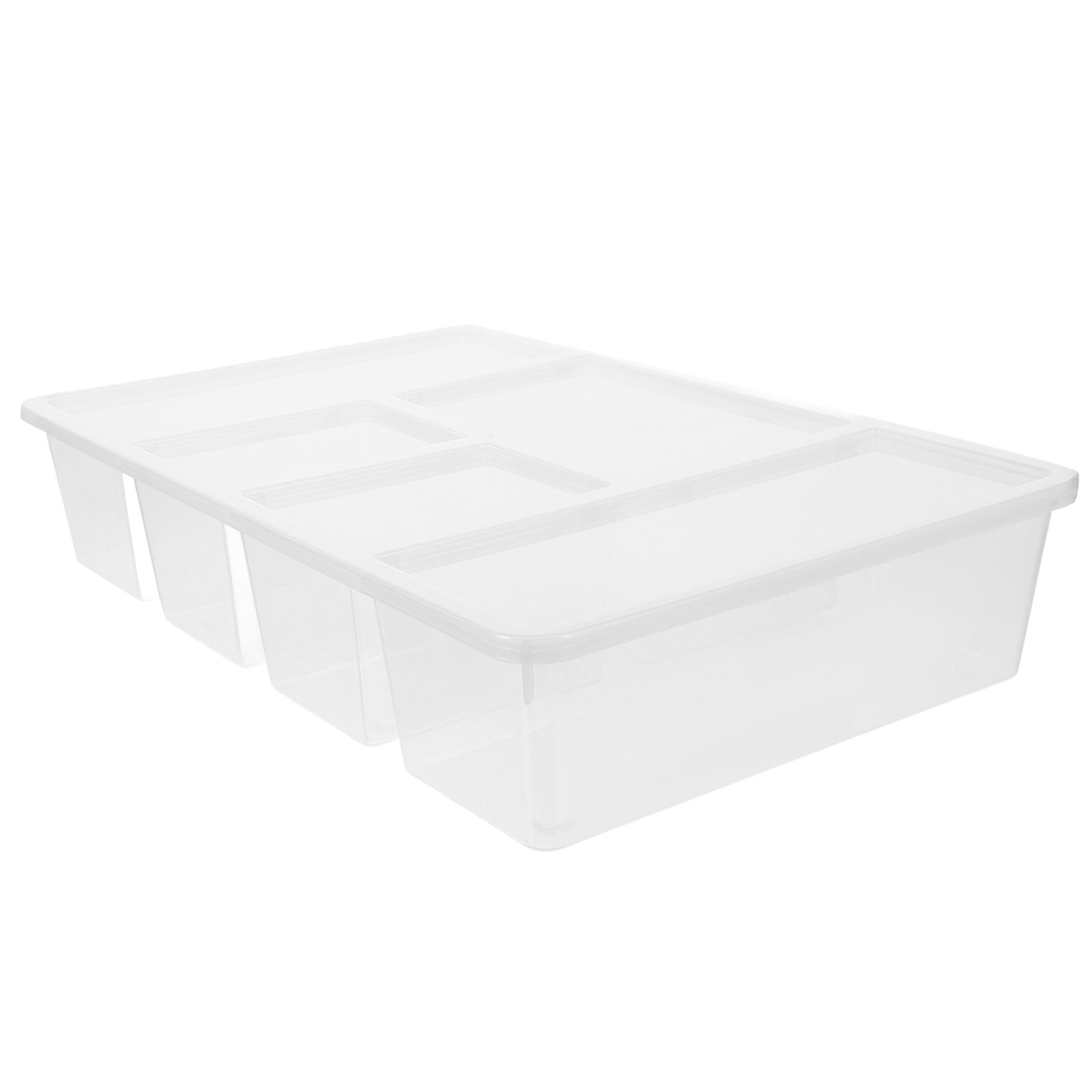 5 Compartment Veggie Tray Food - Food Storage Dividers ulasan dan harga