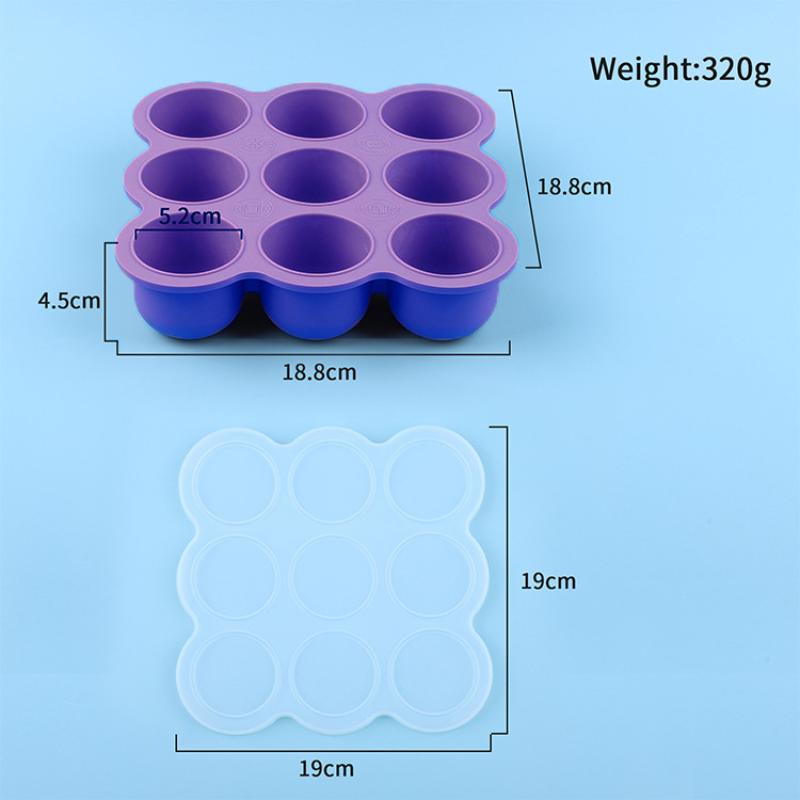 Baby Food Silicone Container 9 - Food Storage 1 Year ulasan dan harga