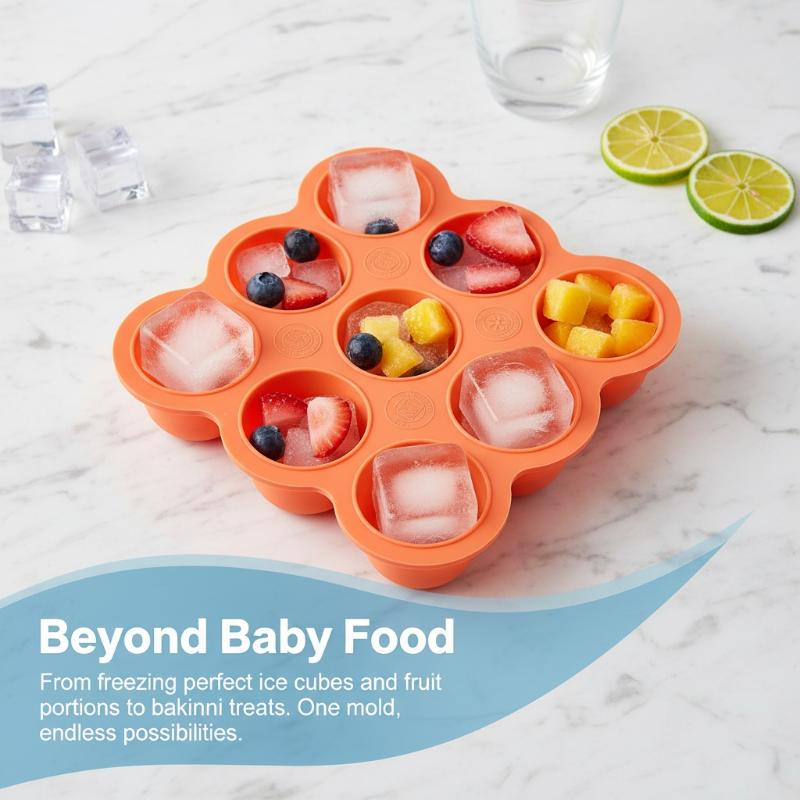 Baby Food Silicone Container 9 - Food Storage 1 Year ulasan dan harga