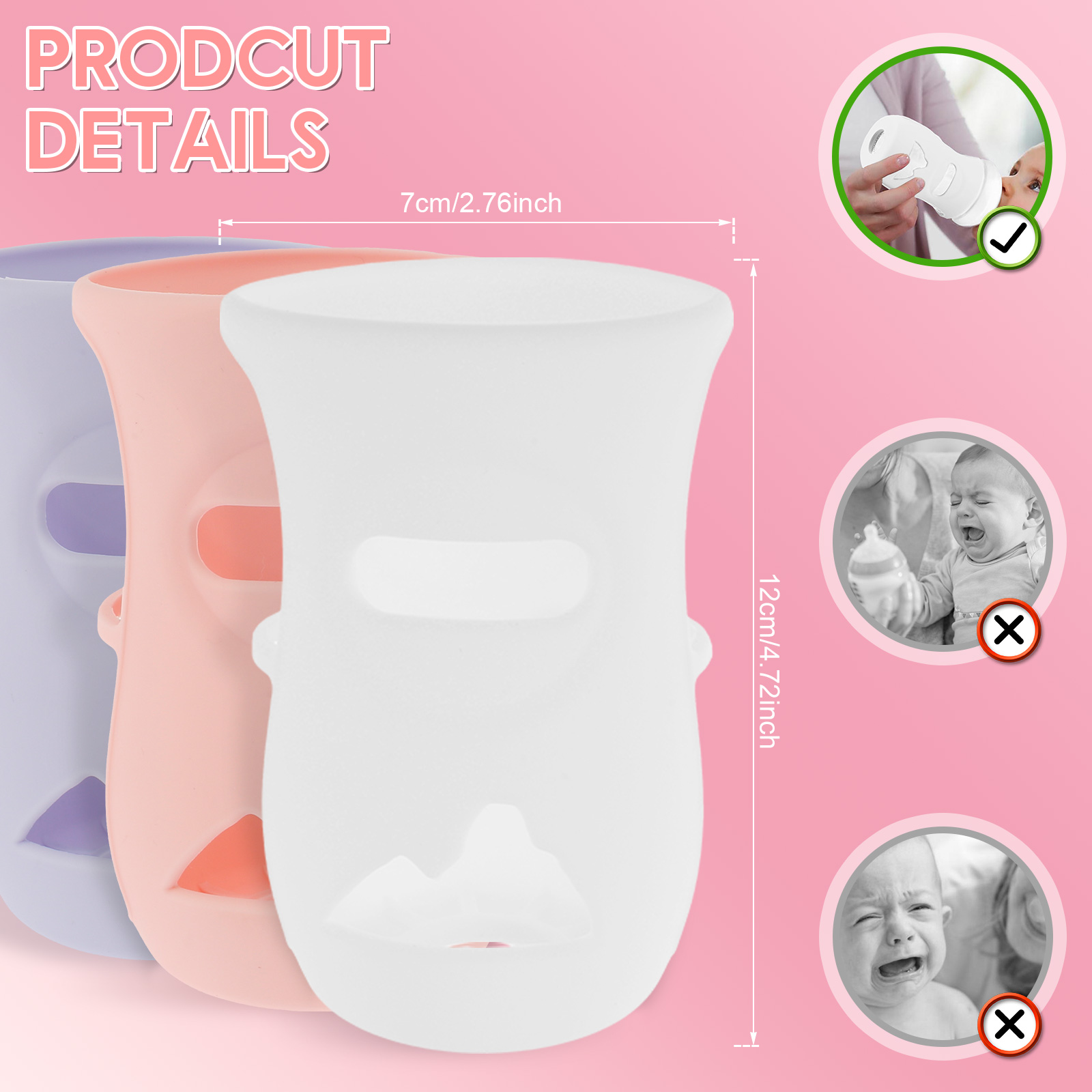 Silicone Sleeves Silicone Baby - Food Storage 1 Year ulasan dan harga