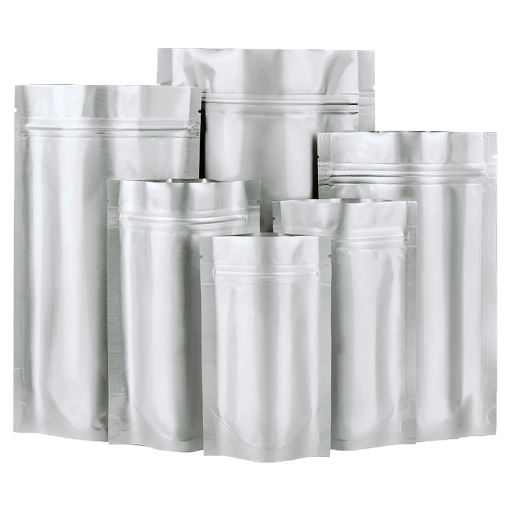100Pcs Silver Zip Lock Pure My - Ziploc Food Storage ulasan dan harga