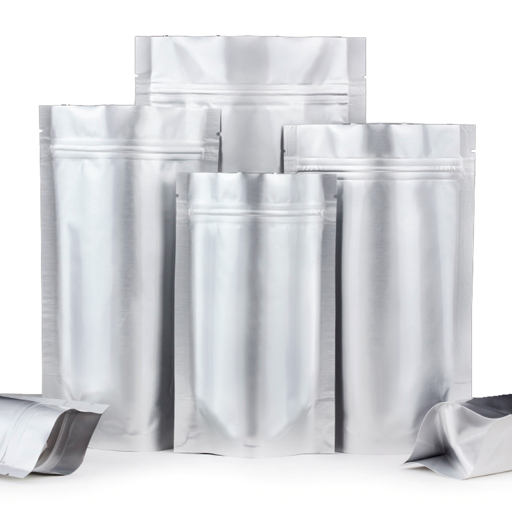 100Pcs Silver Zip Lock Pure My - Ziploc Food Storage ulasan dan harga