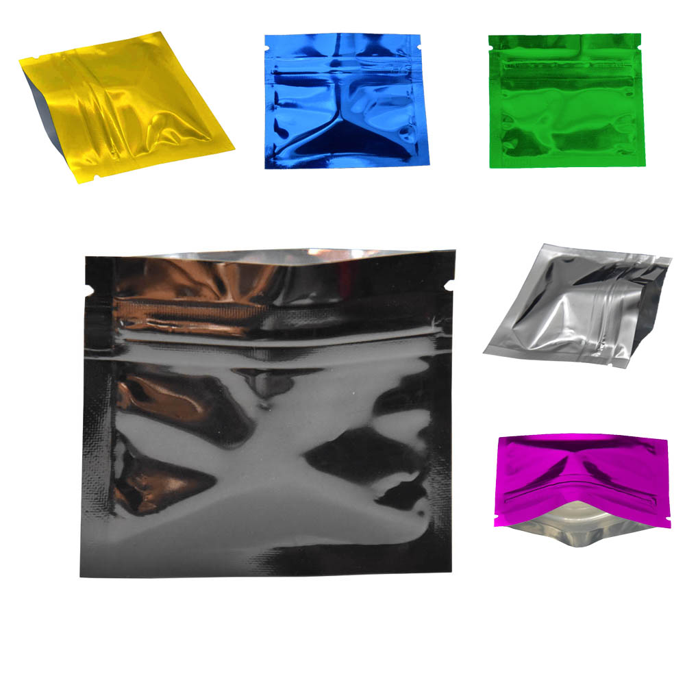 100Pcs Colorful Glossy Aluminu - Ziploc Food Storage ulasan dan harga