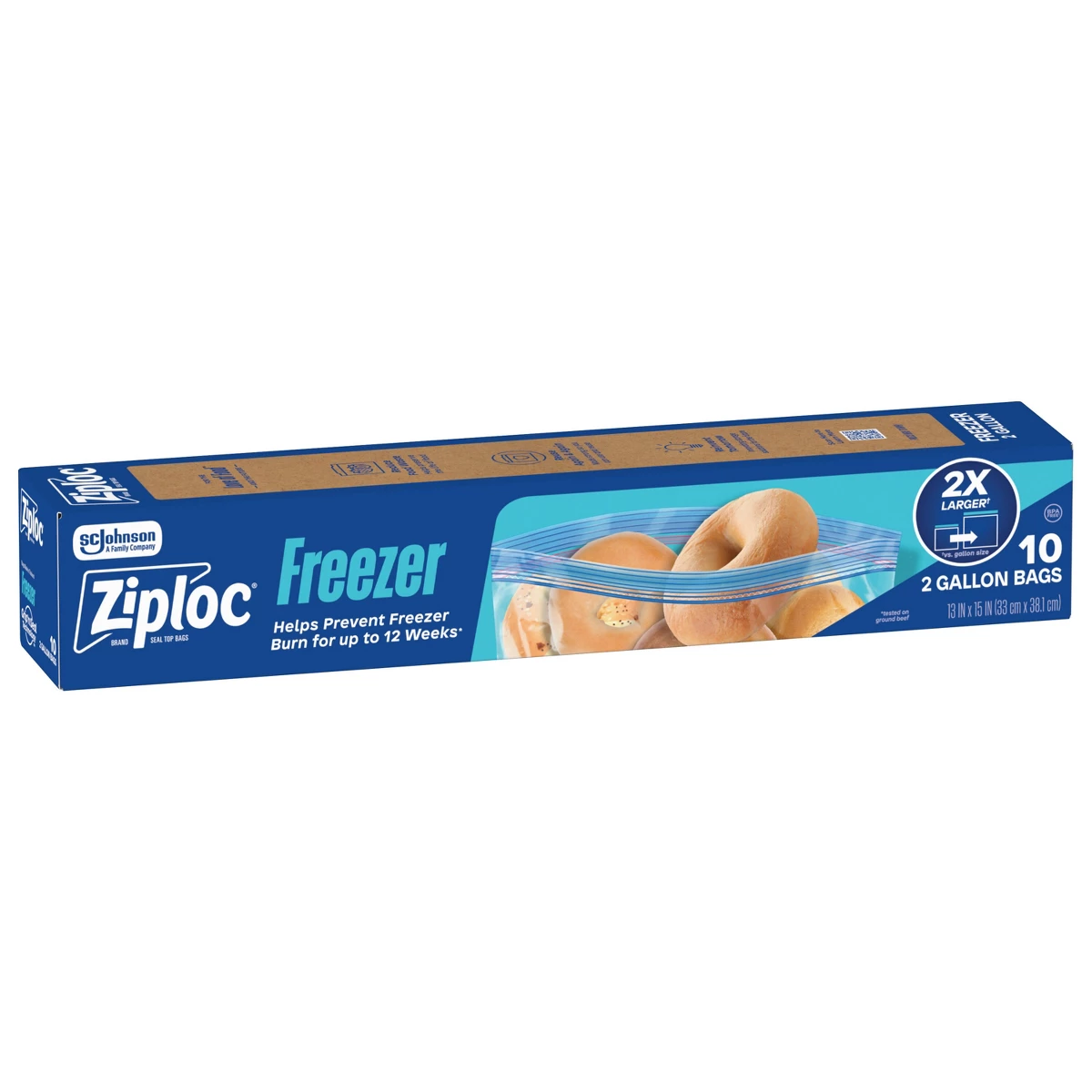 Ziploc Two Gallon Freezer Bags - Ziploc Food Storage ulasan dan harga