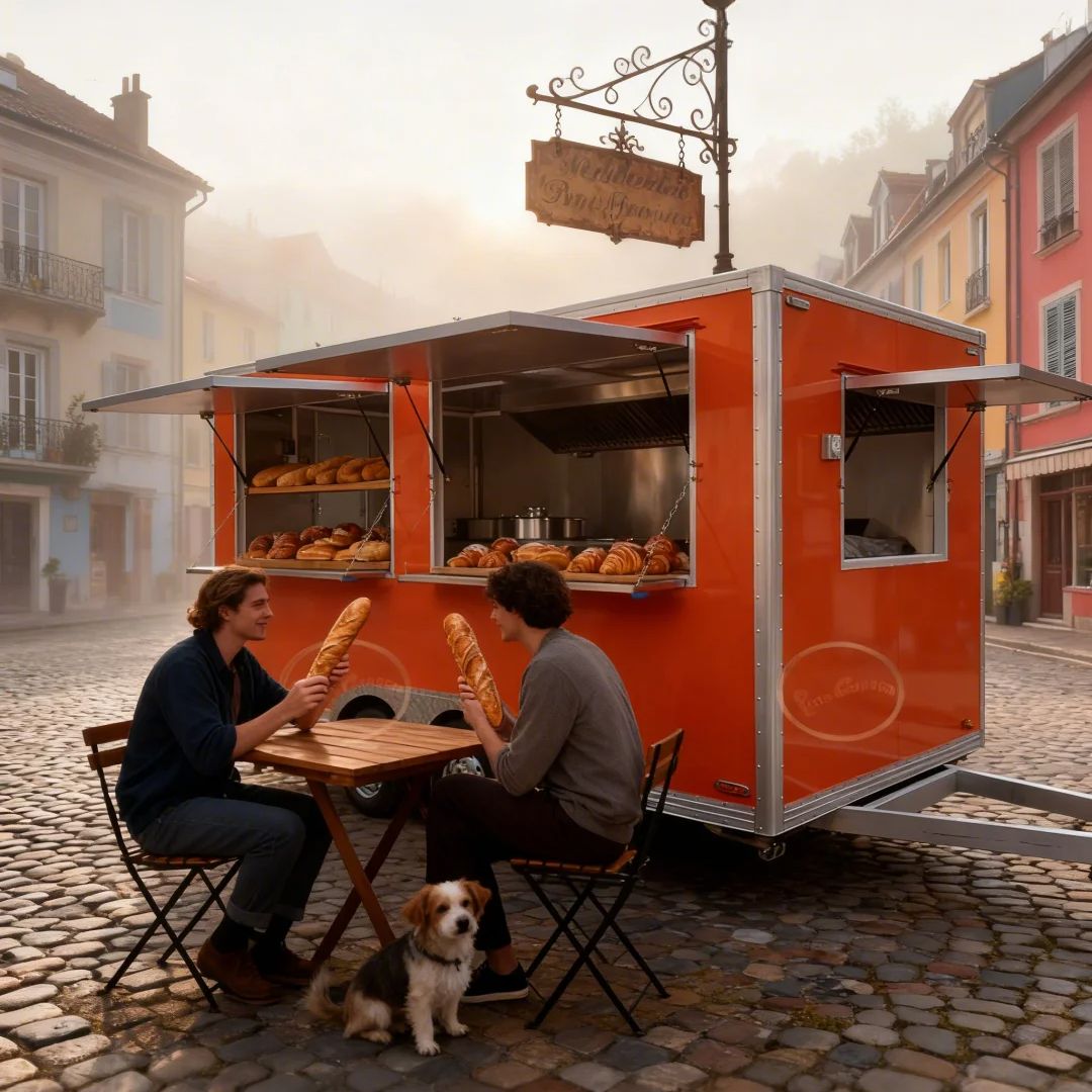 Outdoor Market Vending Food Ca - Food Quality Storage And Transport ulasan dan harga