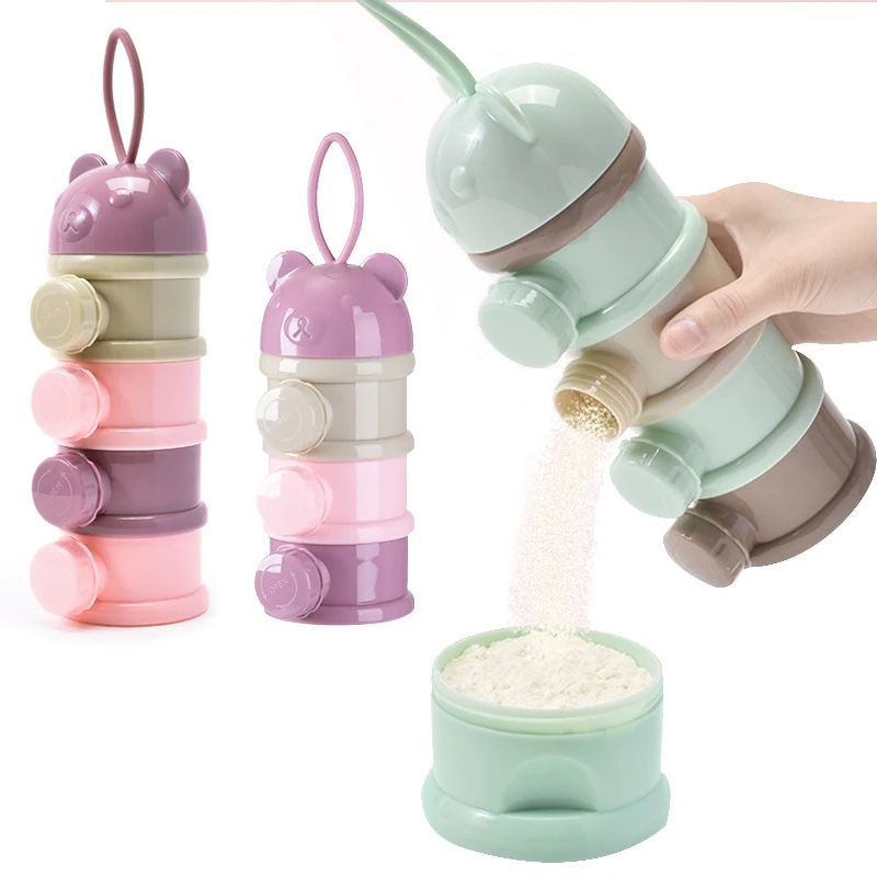 3/4Layer Baby Portable Baby Fo - Food Storage 1 Year ulasan dan harga