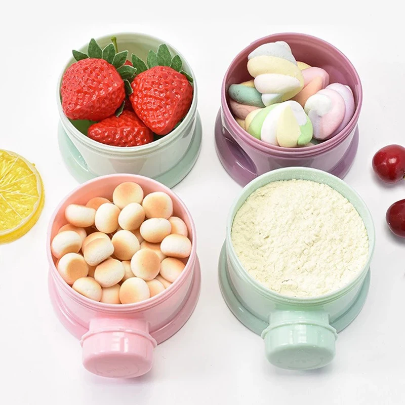 3/4Layer Baby Portable Baby Fo - Food Storage 1 Year ulasan dan harga
