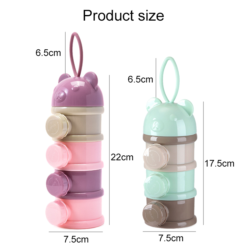 3/4Layer Baby Portable Baby Fo - Food Storage 1 Year ulasan dan harga
