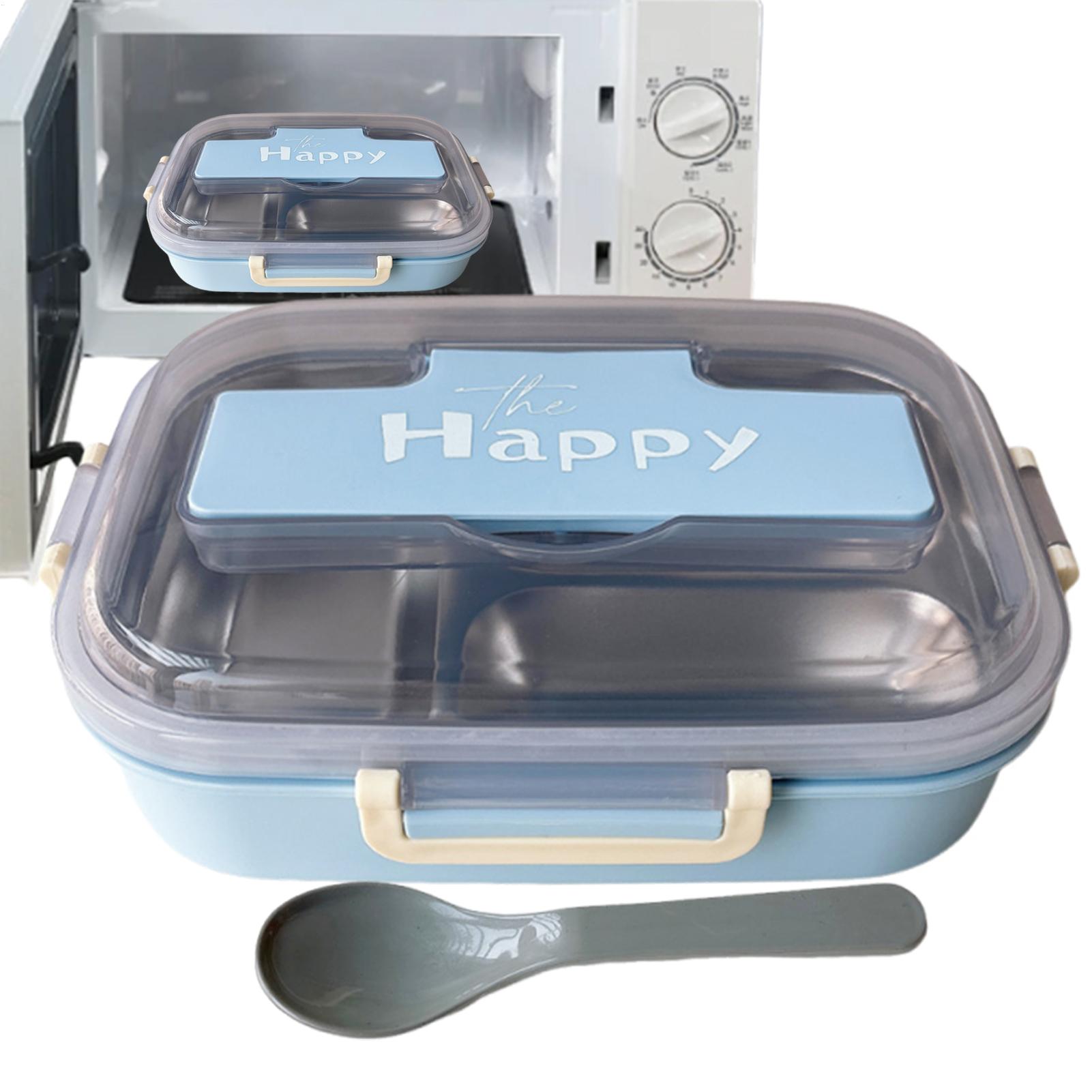 Portable Lunch Box Stainless S - Food Storage Dividers ulasan dan harga